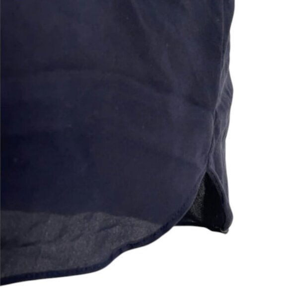 3.1 Philip Lim navy blue silk tank top size 6 - Picture 3 of 6